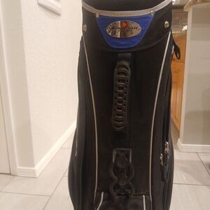 Spalding Black and Blue Golf Bag